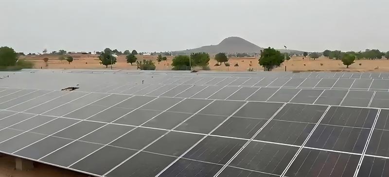 Afrikoje sėkmingai įgyvendinamas 1,6 MW saulės energijos montavimo projektas