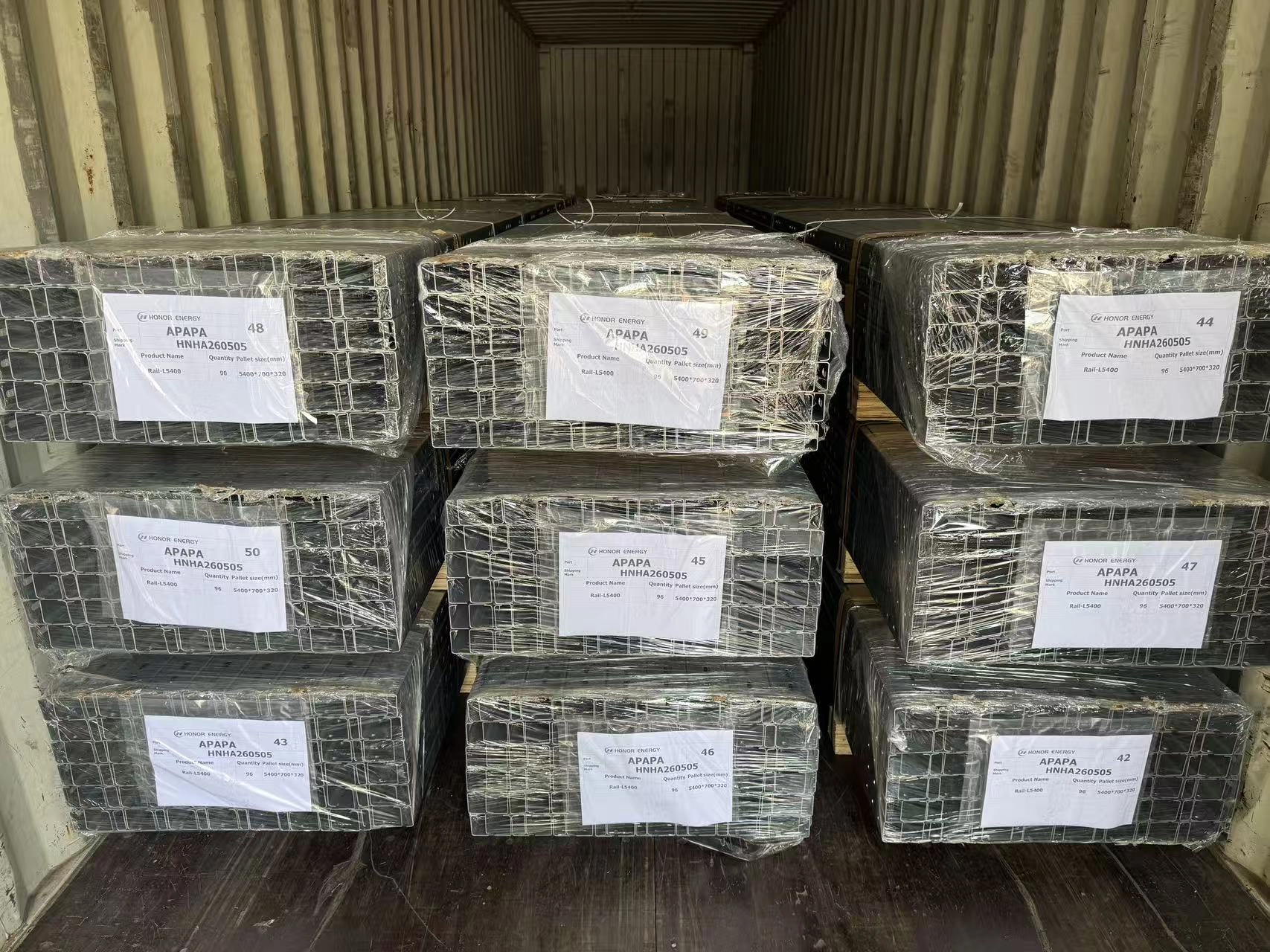 12MW ant žemės montuojamas PV paramos siuntimas baigtas
