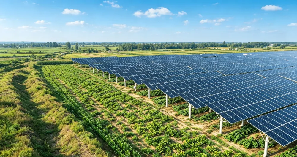 Žemės ūkio ir PV tvirtinimo sistemos: kai saulės energija susilieja su dirvožemiu