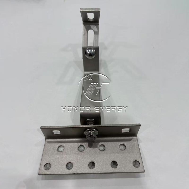 Reguliuojamas saulės stogo kabliukas