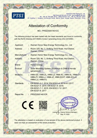 Adjustable Ground Screw