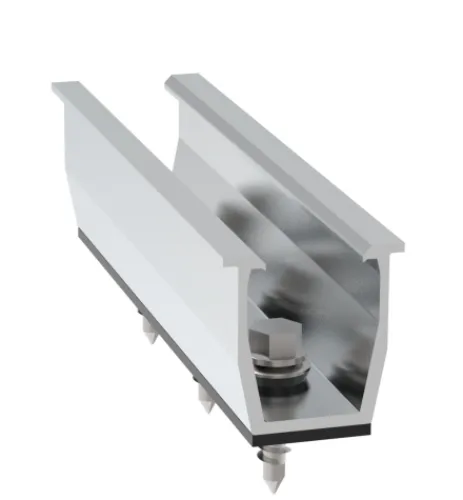 Mini-Rail greito montavimo saulės energijos montavimo sistema