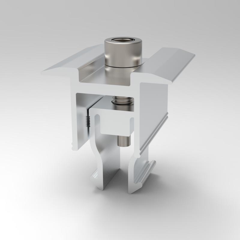 Greitas vidurinis spaustukas