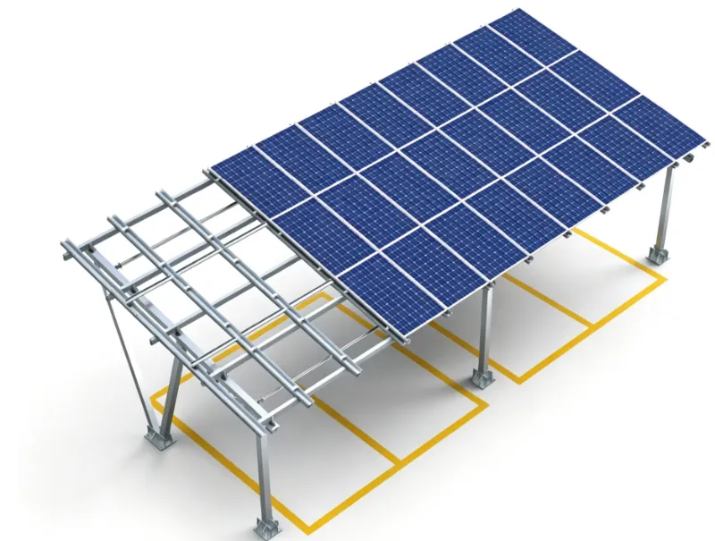 Solar IV tipo Carport Montavimo sistema